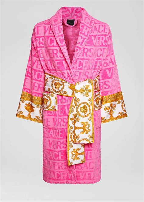 how much is a pink versace robe